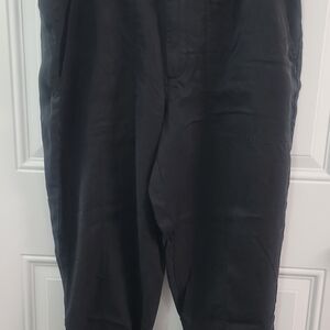 Banana Republic Women's Black Cropped Pants